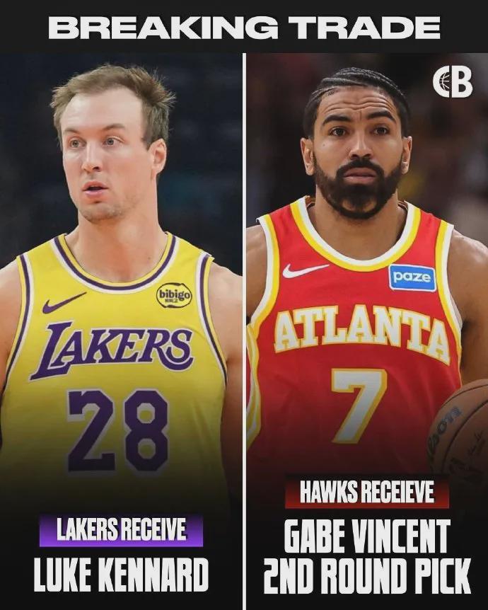 开云体育官网-2换1！湖人达成交易！你好，神射手！